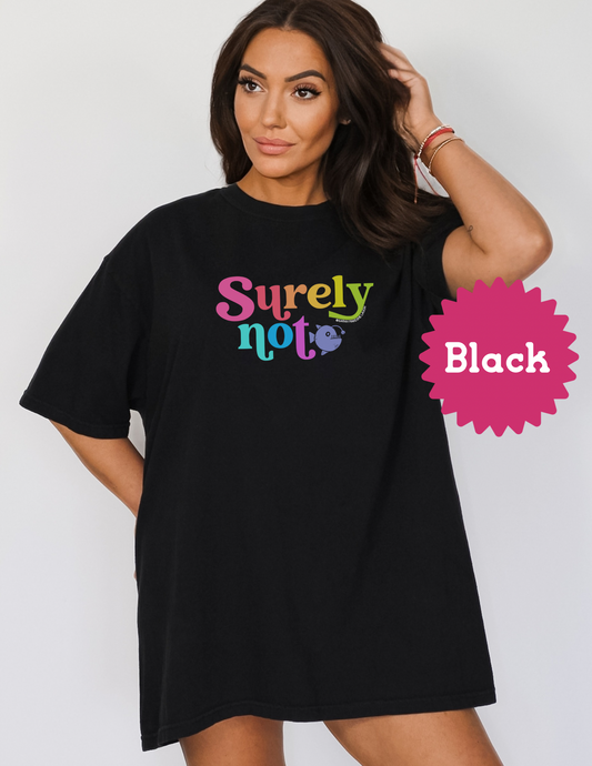 Surely Not Angler Fish Comfort Colors Tee