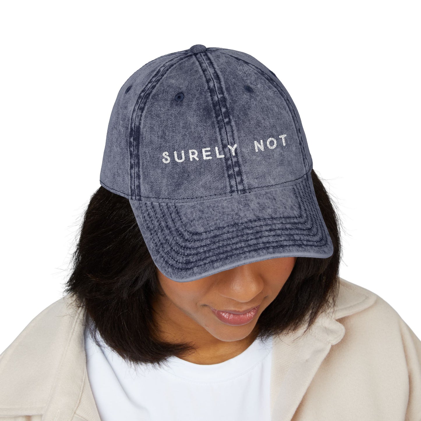 Surely Not Vintage Cap (Embroidery)