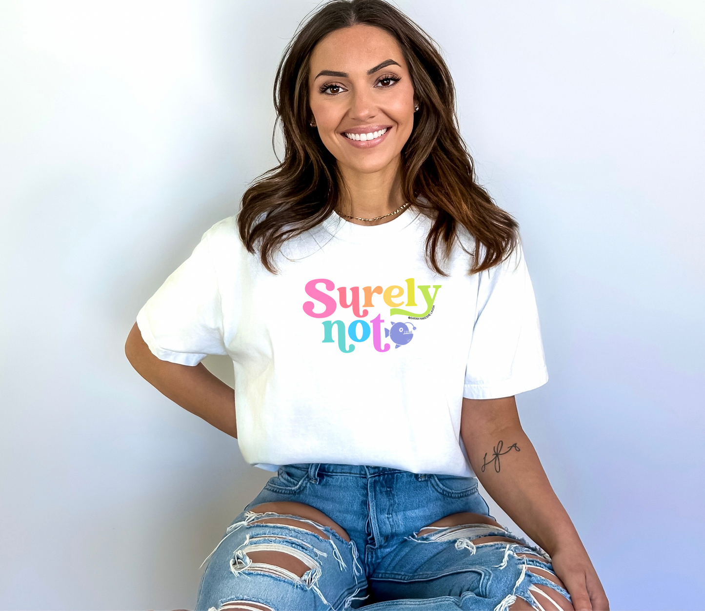 Surely Not Angler Fish Comfort Colors Tee