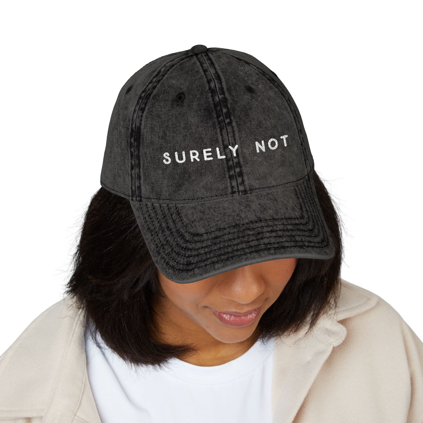 Surely Not Vintage Cap (Embroidery)
