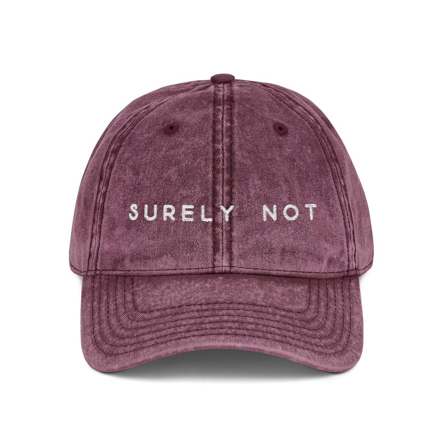 Surely Not Vintage Cap (Embroidery)